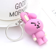 Load image into Gallery viewer, Kpop bts-bangtan boys "Suga" "TATA" etc Personalized Cute Cartoon Keychain Bags Chain For Women Boys Girls Bangtan Accessories
