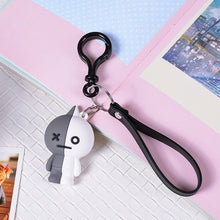 Load image into Gallery viewer, Kpop bts-bangtan boys "Suga" "TATA" etc Personalized Cute Cartoon Keychain Bags Chain For Women Boys Girls Bangtan Accessories
