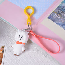 Load image into Gallery viewer, Kpop bts-bangtan boys "Suga" "TATA" etc Personalized Cute Cartoon Keychain Bags Chain For Women Boys Girls Bangtan Accessories